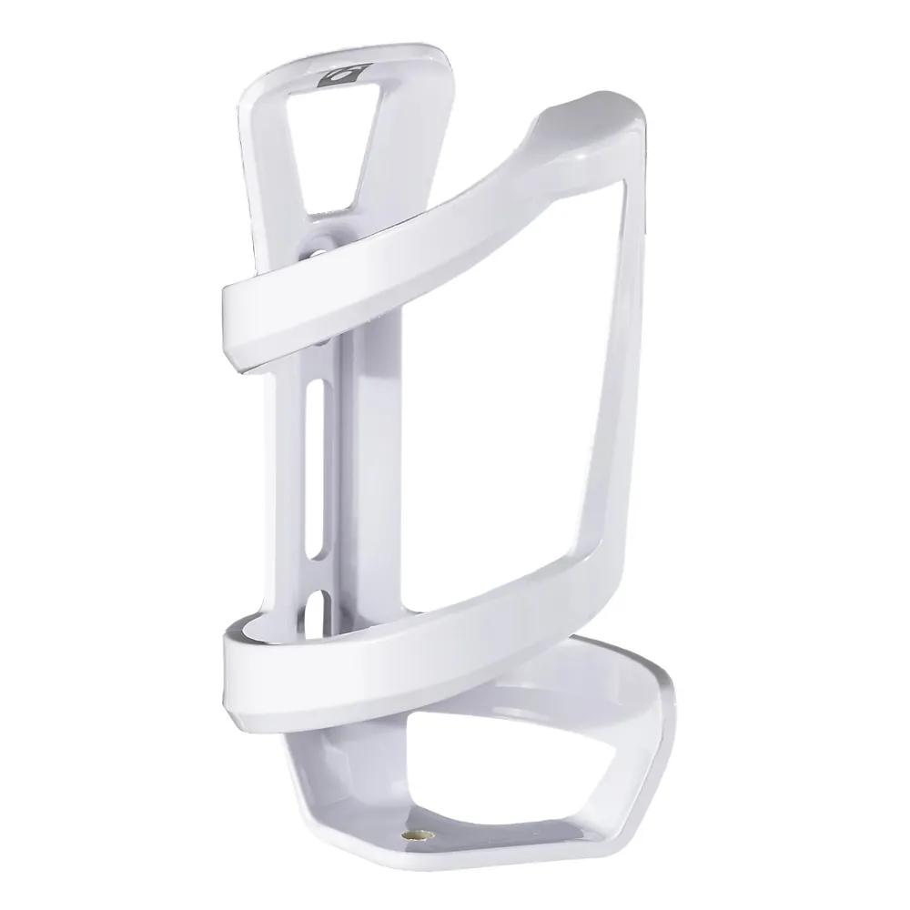 Image of Bontrager Right Side Load Recycled Water Bottle Cage White Gloss
